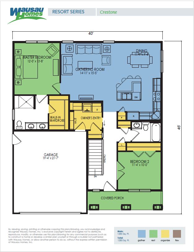 Crestone Floor Plan